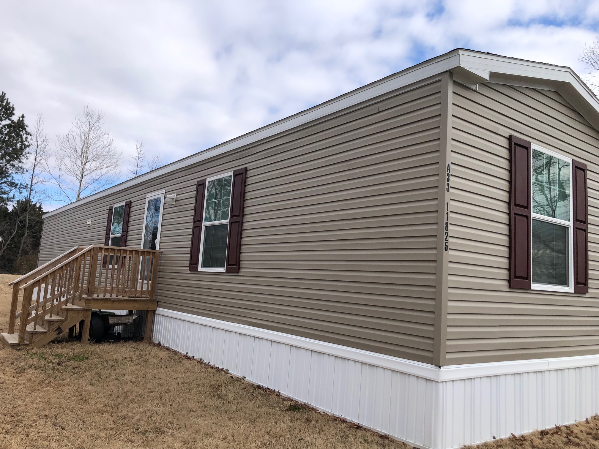 BW Lot A-33 Front of Home